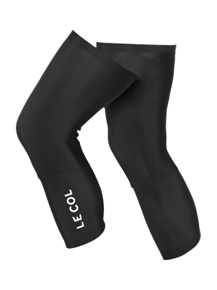 Le Col Unisex Knee Warmers, Black, Black