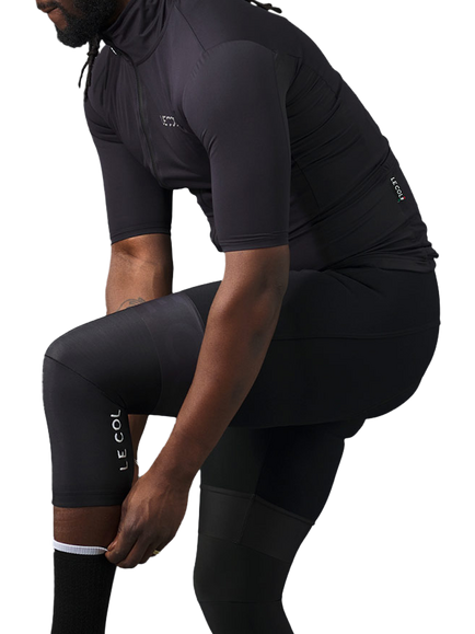 Le Col Unisex Knee Warmers, Black - view 2, Black