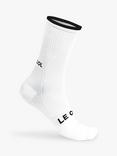 Le Col Cycling Socks, White/Black