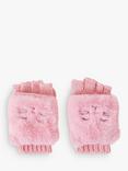 Angels by Accessorize Kids' Fluffy Cat Capped Gloves, Pink