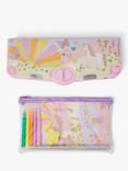 Angels by Accessorize Kids' Unicorn Pencil Case & Stationery Set, Multi