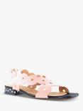 Chie Mihara Teide Leather Sandals, Pink/Black