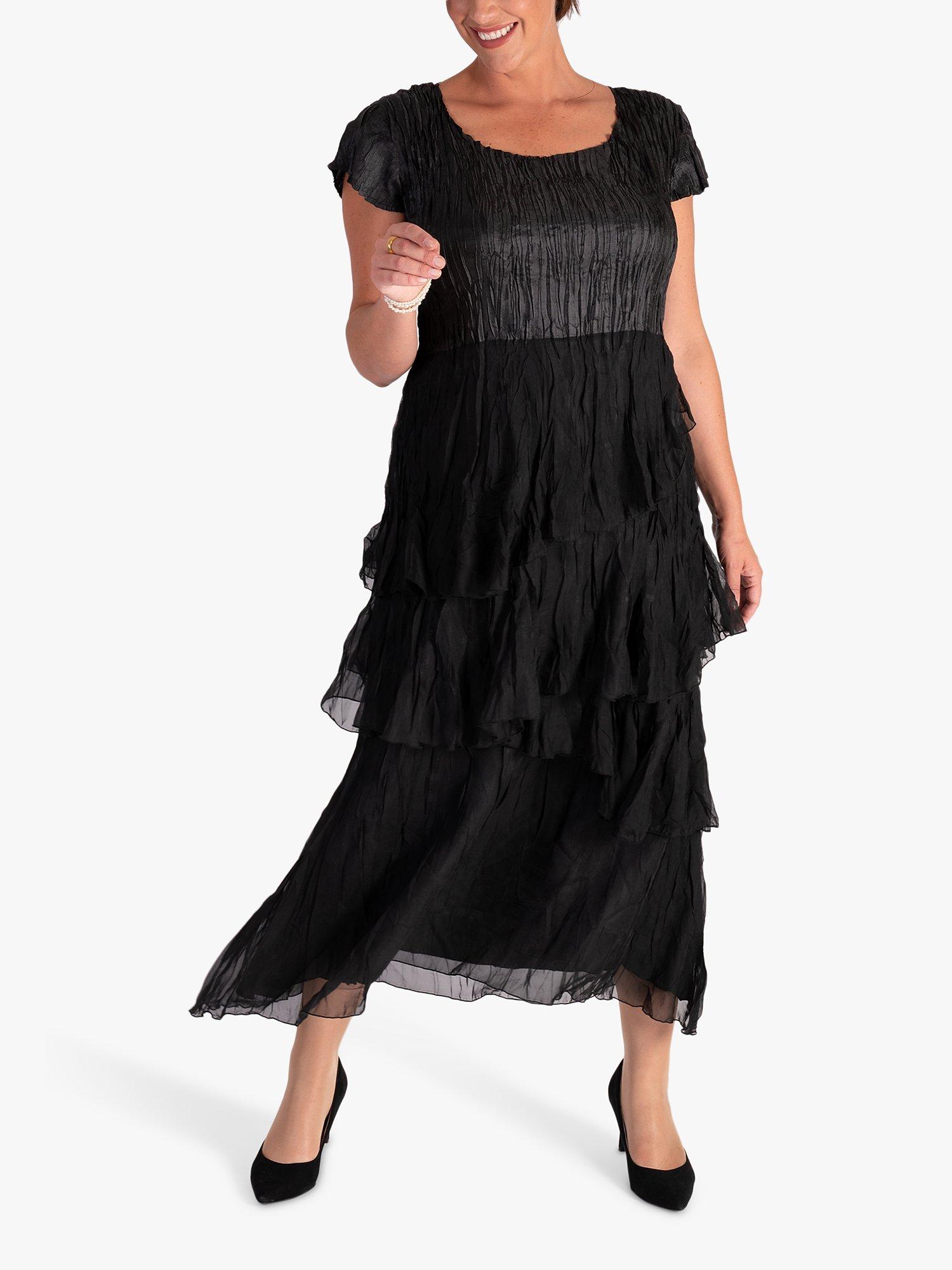 Product image 4 of 8, which shows Women's Tiered Dress BK 12-14