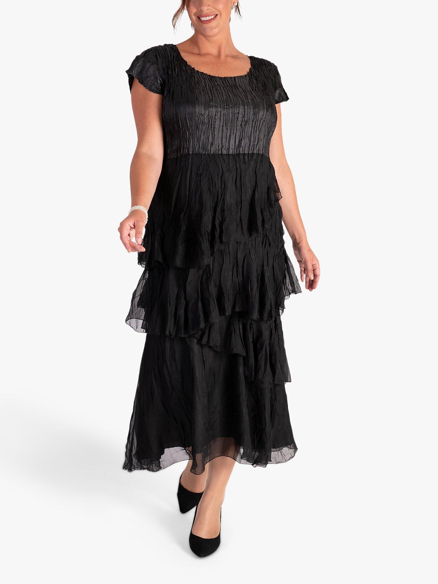 Product image 5 of 8, which shows Women's Tiered Dress BK 12-14