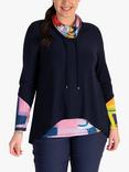 chesca Cowl Neck Tunic Top