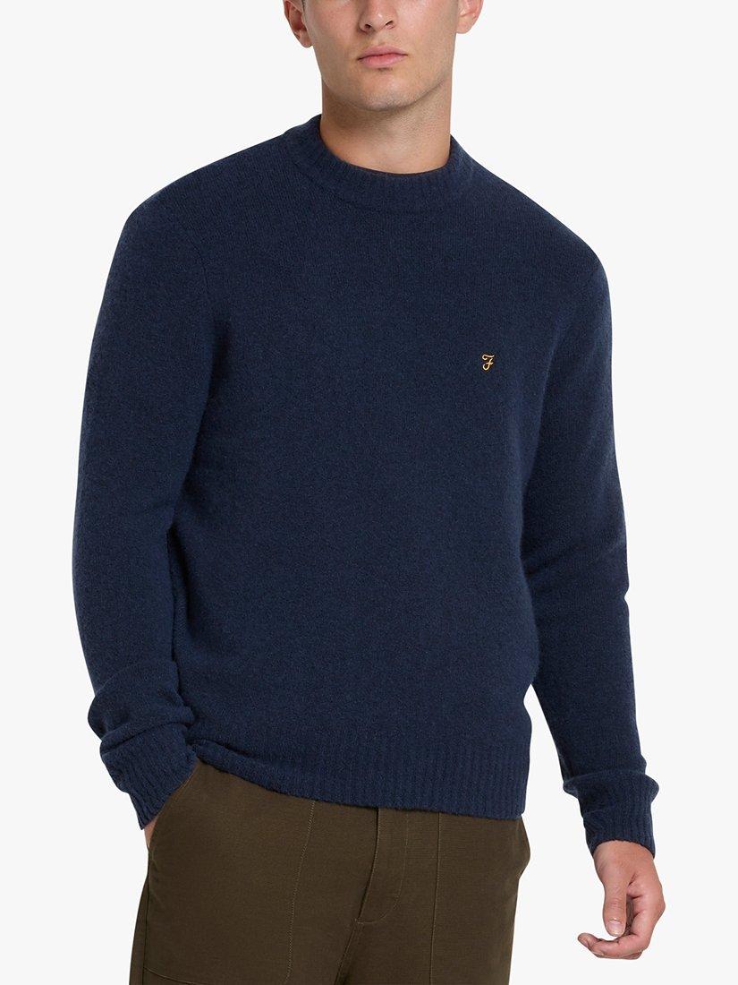 Farah Spero Crew Jumper, True Navy