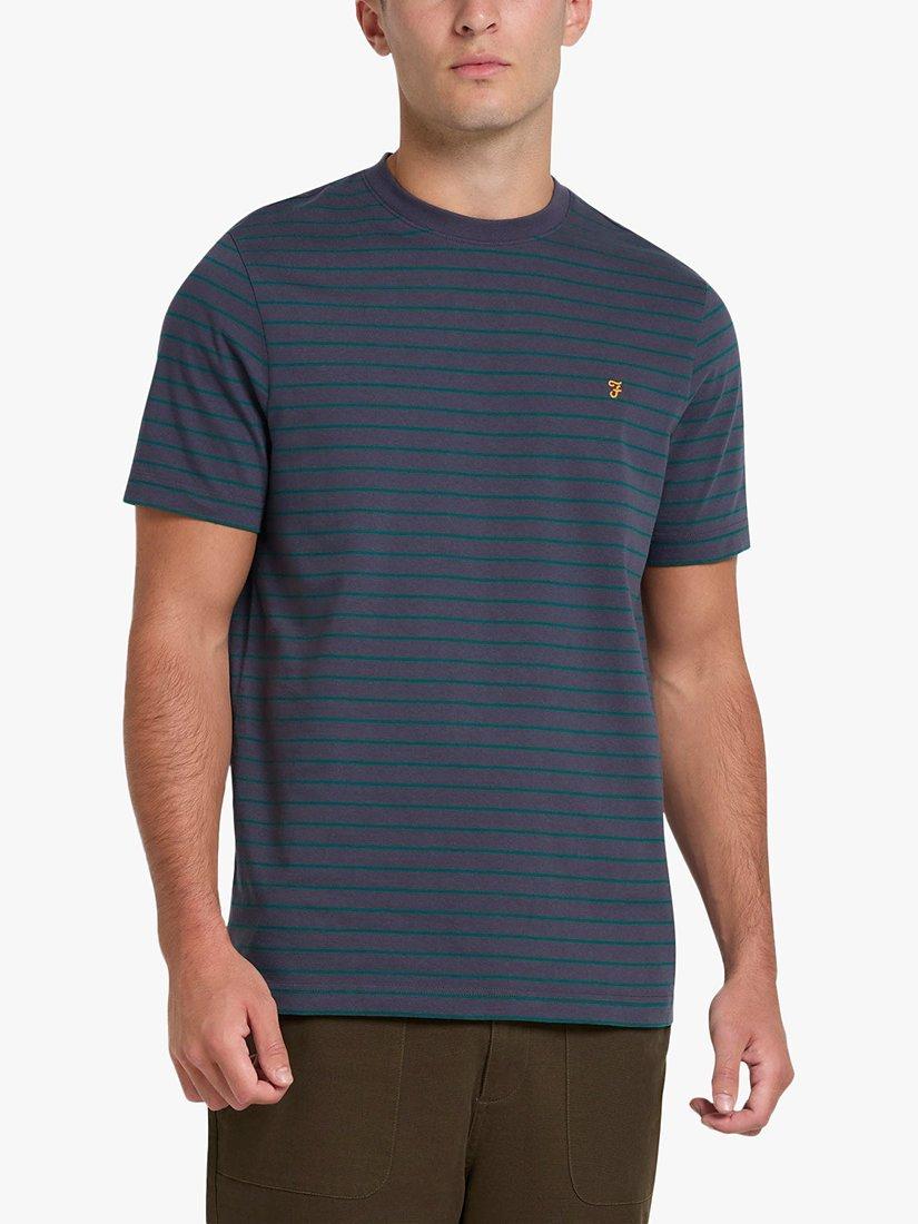 Farah Oakland Short Sleeve T-Shirt, Blue