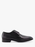 Dune London Wide Fit Satchel Leather Oxford Shoes, Black