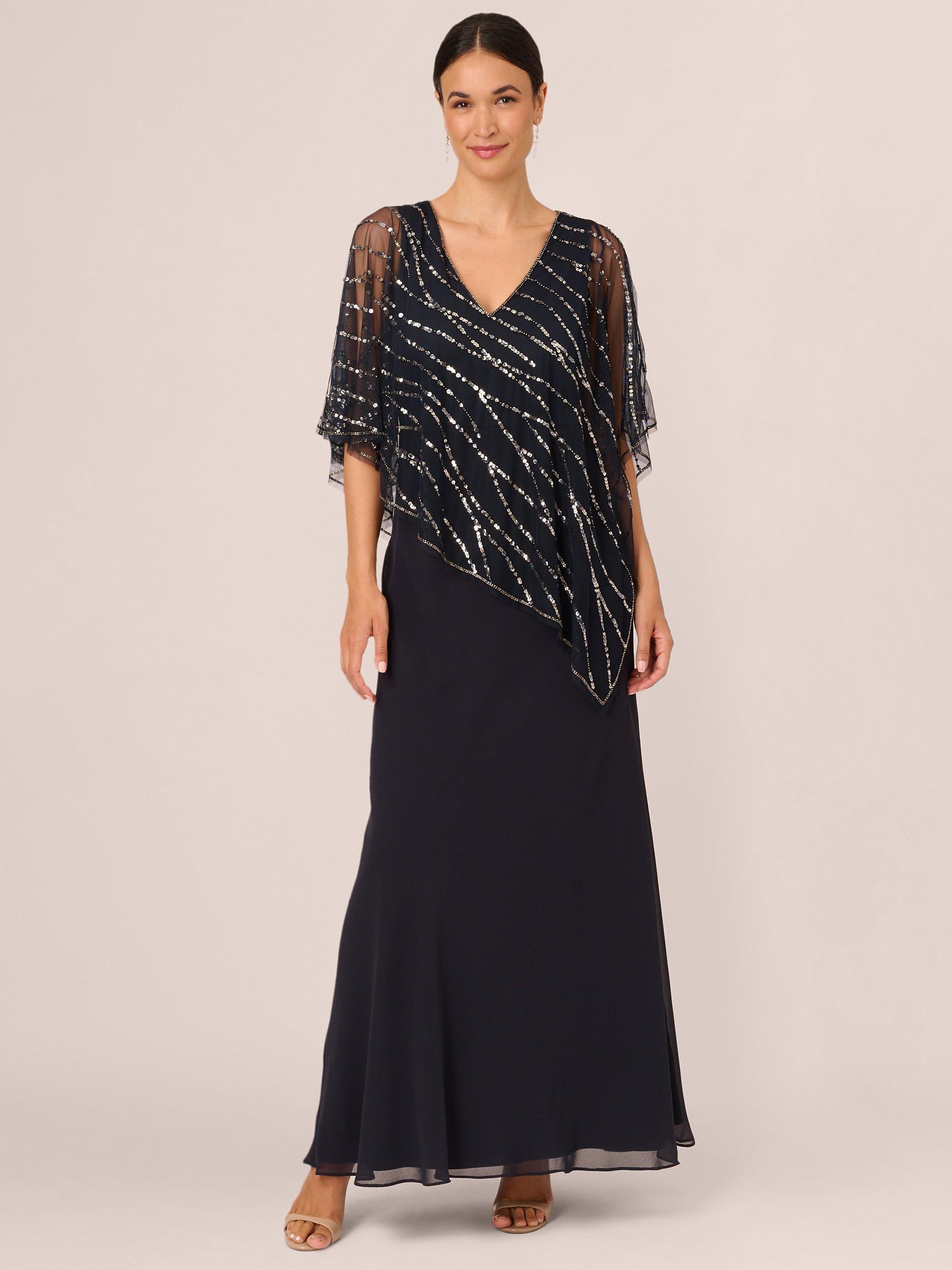 Chiffon popover dress hotsell