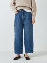 John Lewis Premium Cropped Straight Fit Jeans