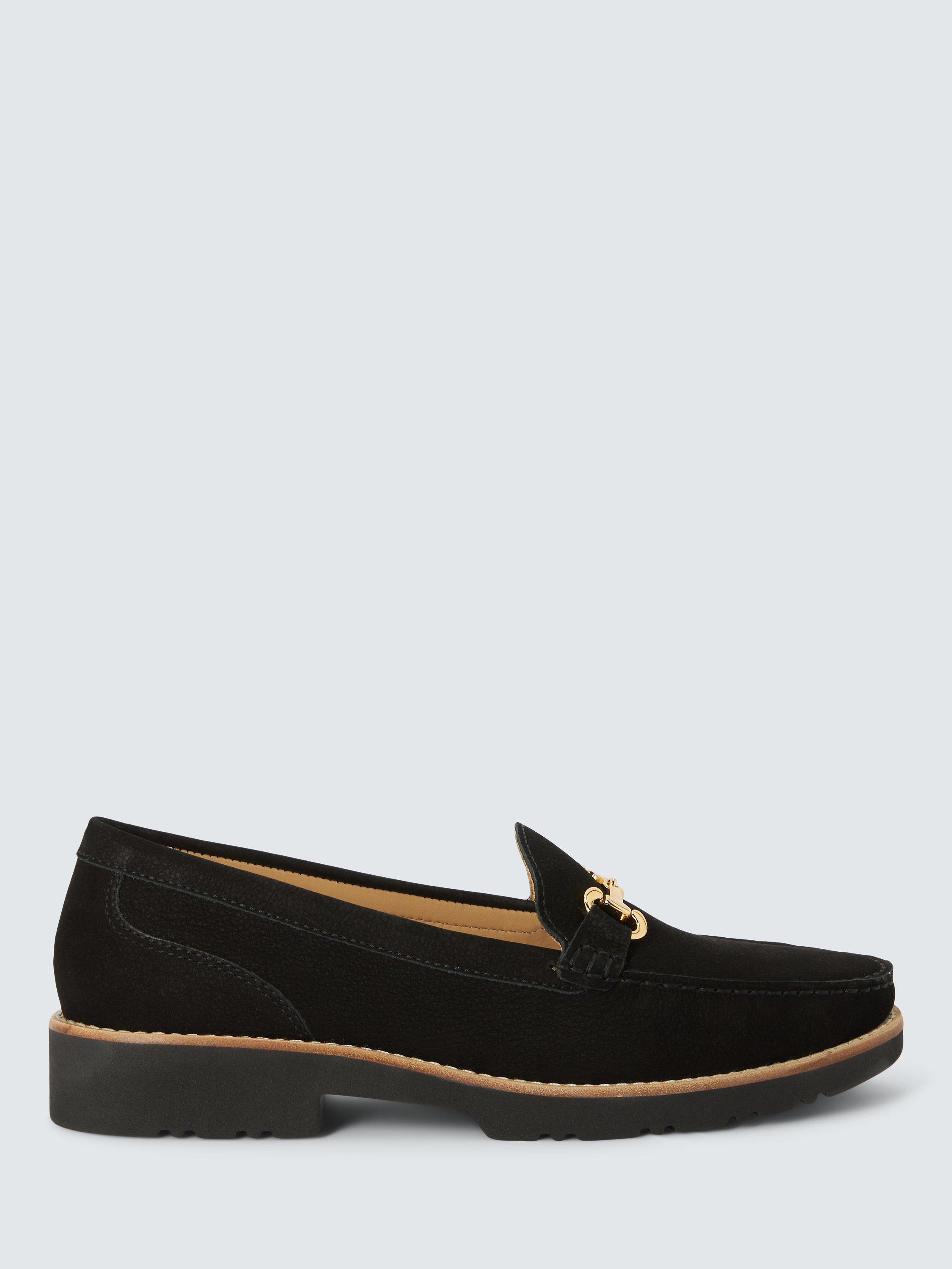 John Lewis Orella Nubuck Snaffle Trim Loafers