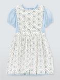 John Lewis Heirloom Collection Baby Floral Pinny and Blouse Set, Multi