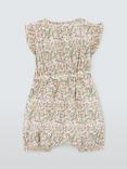 John Lewis Heirloom Collection Baby Ditsy Romper, Multi
