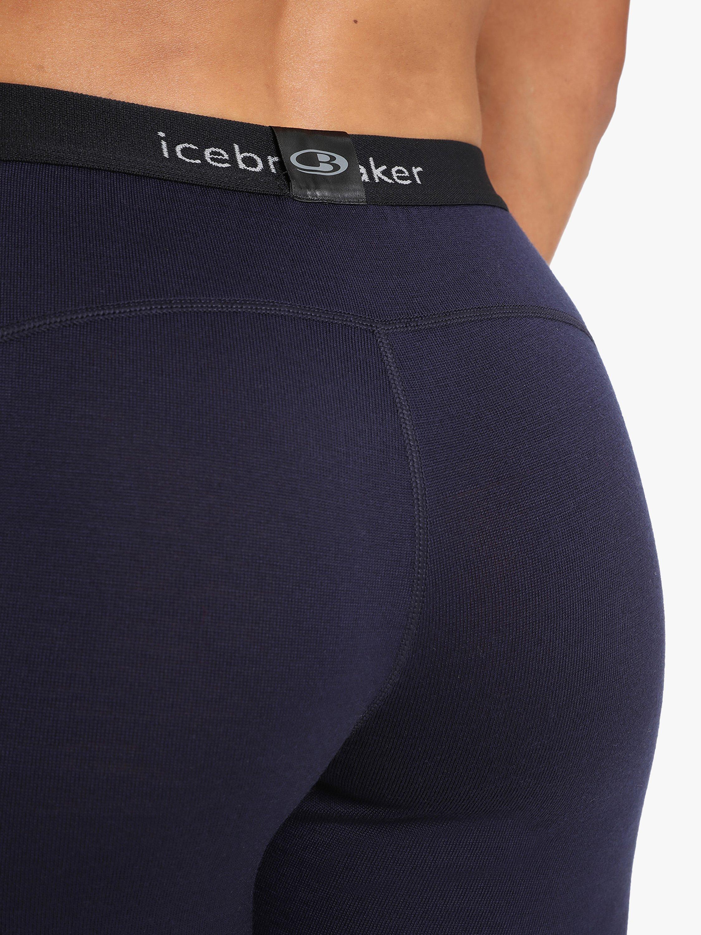 Product image 5 of 7, which shows Icebreaker 260 Tech Wool Leggings, Midnight Navy, XS