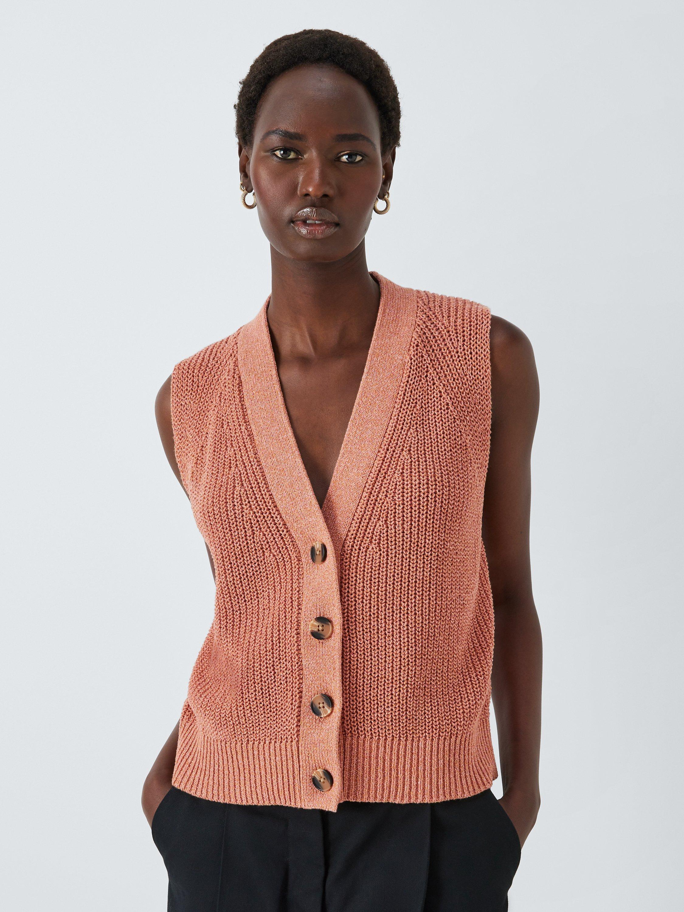 John Lewis Sleeveless Knitted Waistcoat