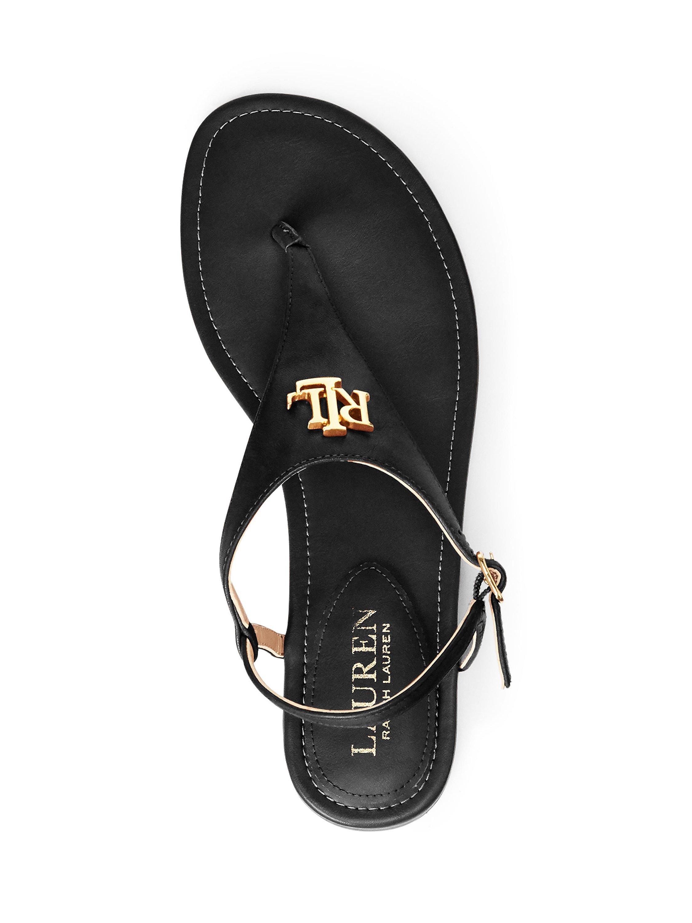 Lauren Ralph Lauren Ellington Leather Sandals