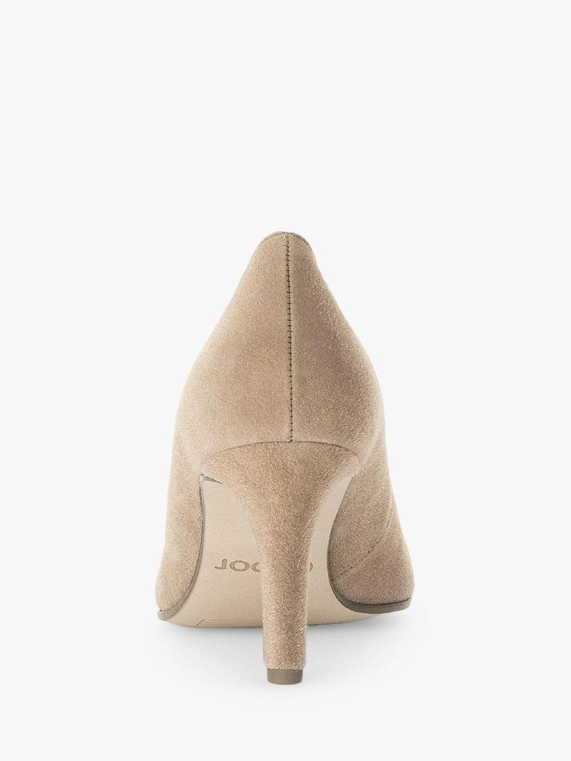 Gabor Degree Suede Court Shoes