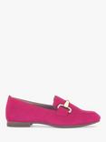 Gabor Jangle Slip On Metal Trim Detail Loafers, Pink