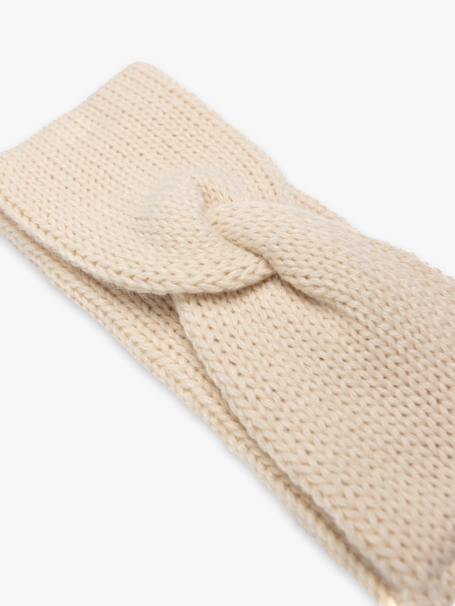 Product image 2 of 2, which shows Bloom & Bay Willow Twist Detail Headband, Cream, One Size