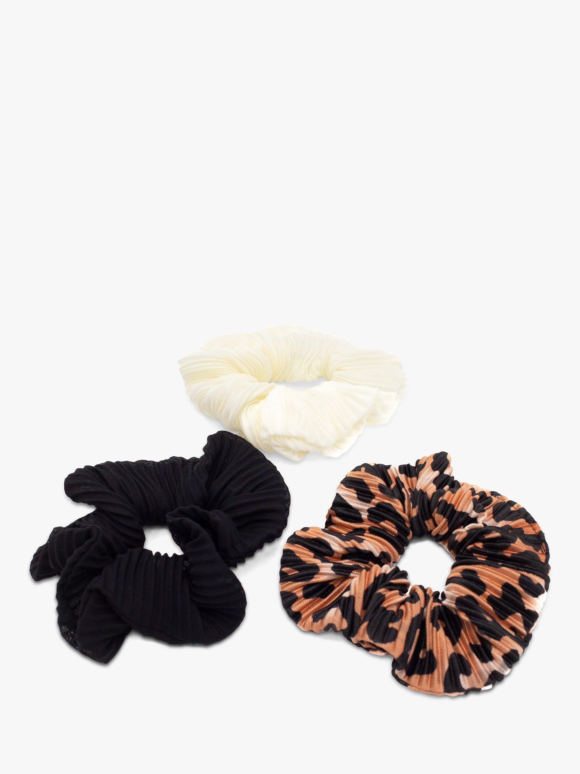 Bloom & Bay Lamorna Hair Scrunchies, Pack of 3, Multi