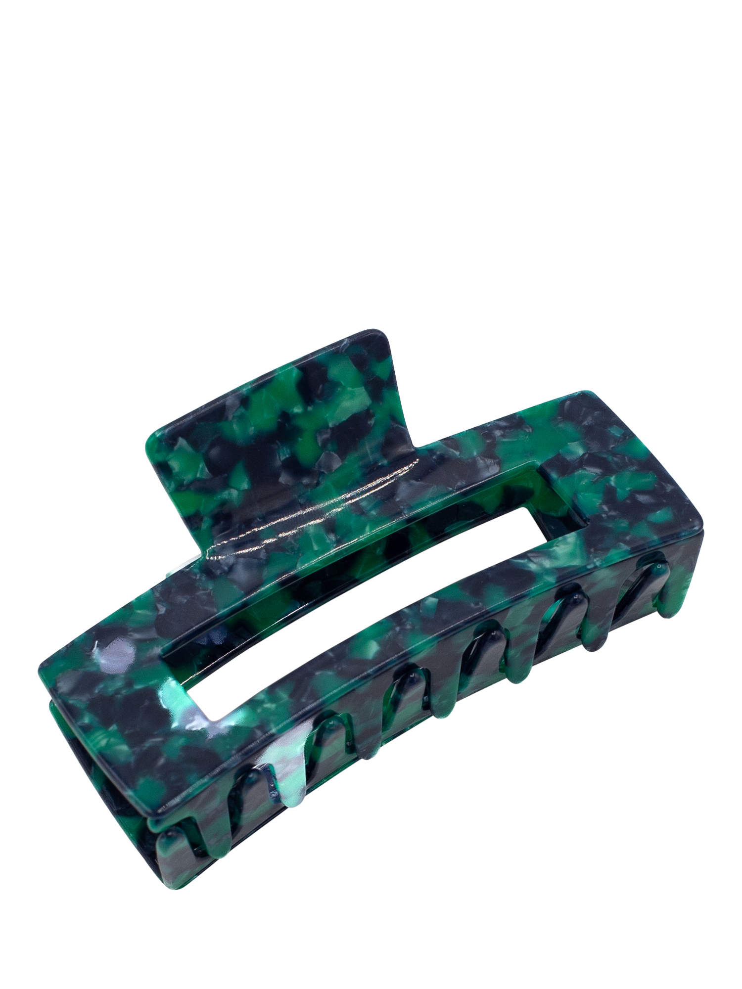 Product image 1 of 4, which shows Bloom & Bay Dahlia Hair Claw, Green, One Size