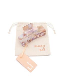 Bloom & Bay Dahlia Hair Claw - view 2, Pastel