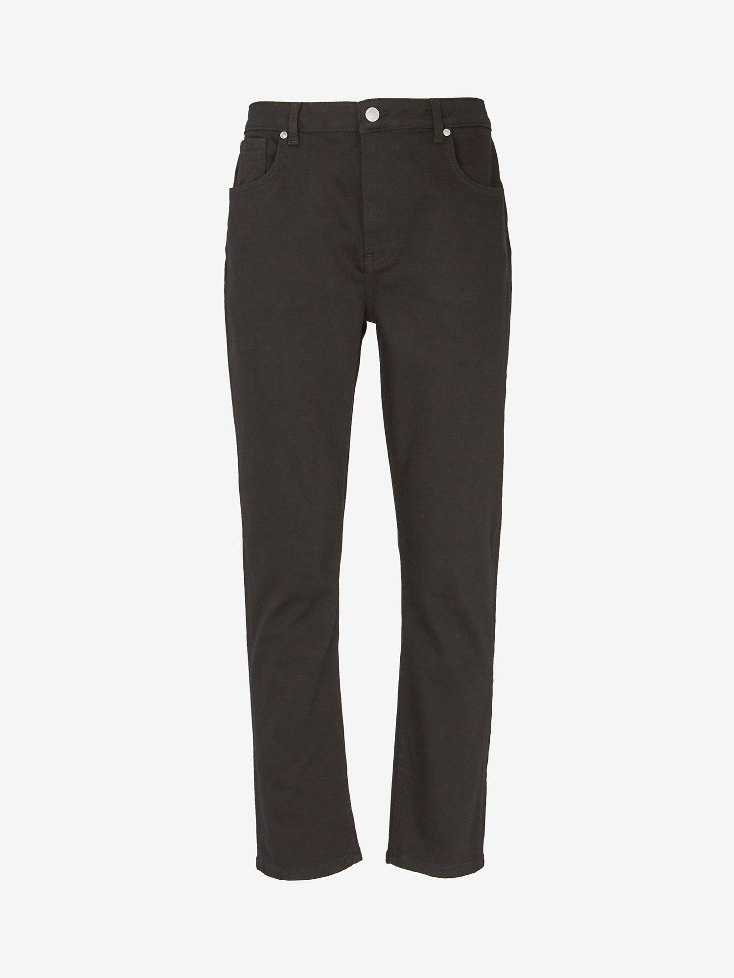 Product image 3 of 4, which shows Mint Velvet Mid Rise Slim Leg Jeans, Black, 6R