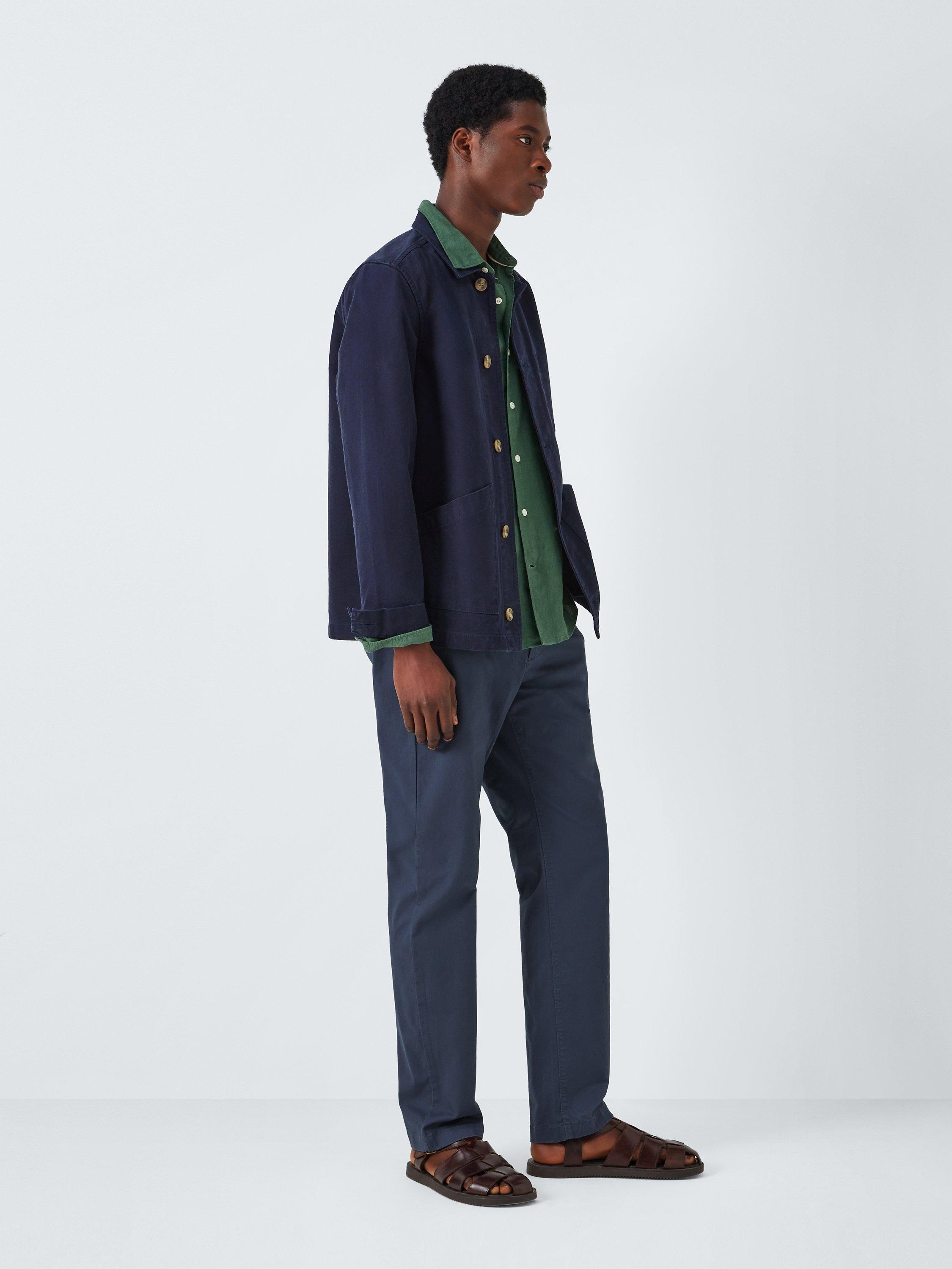 Product image 3 of 6, which shows John Lewis Regular Fit Linen Shirt, New Green, XL