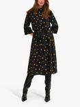 MY ESSENTIAL WARDROBE Maria Costa Spot Dress, Black