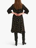 MY ESSENTIAL WARDROBE Maria Costa Spot Dress, Black