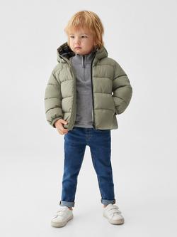 Mango Baby Aldo Quilted Jacket - view 2, Green