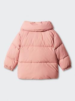 Mango Baby Candi Quilted Anorak - view 2, Pink