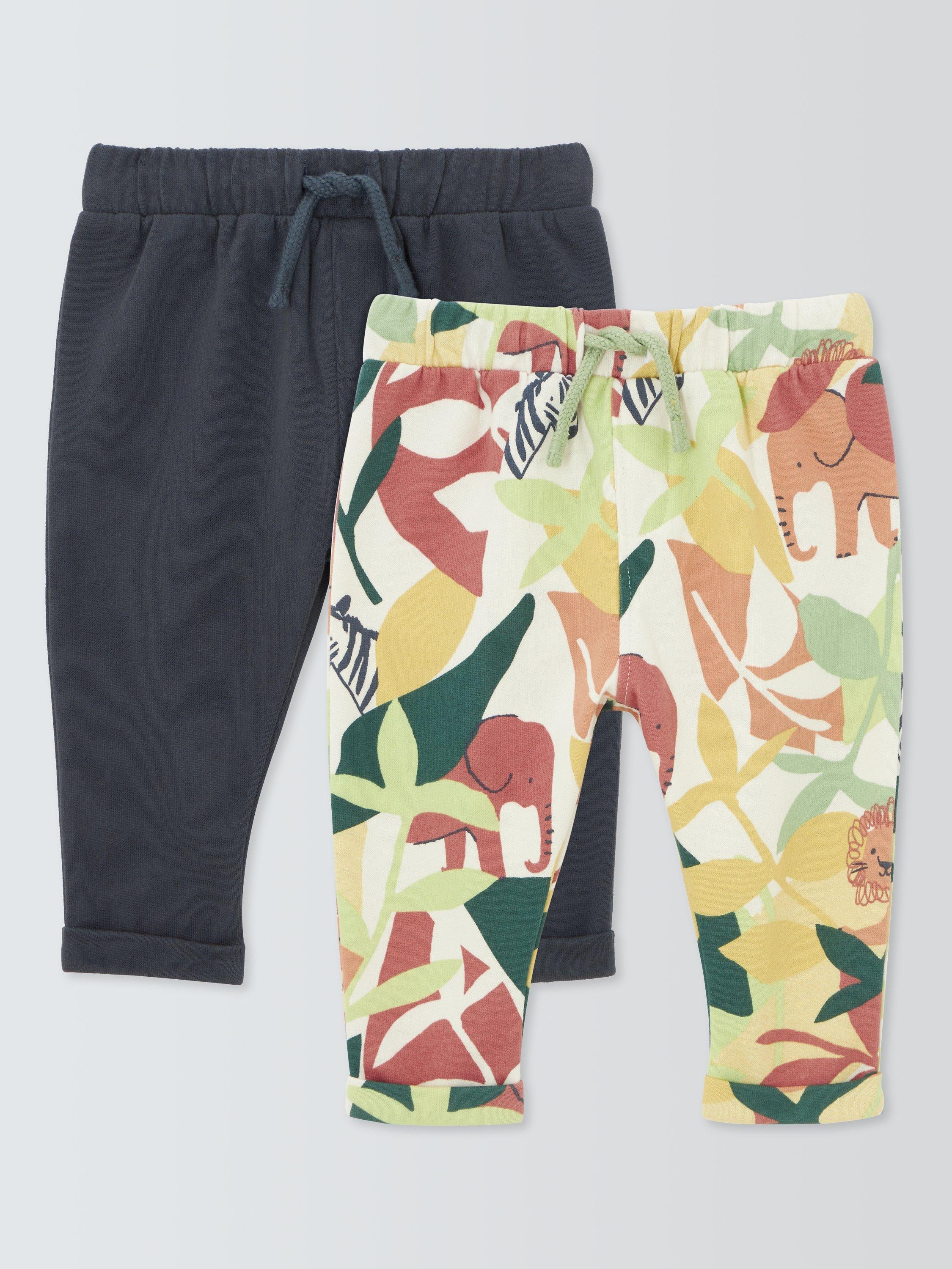 John Lewis Baby Jungle Joggers, Multi