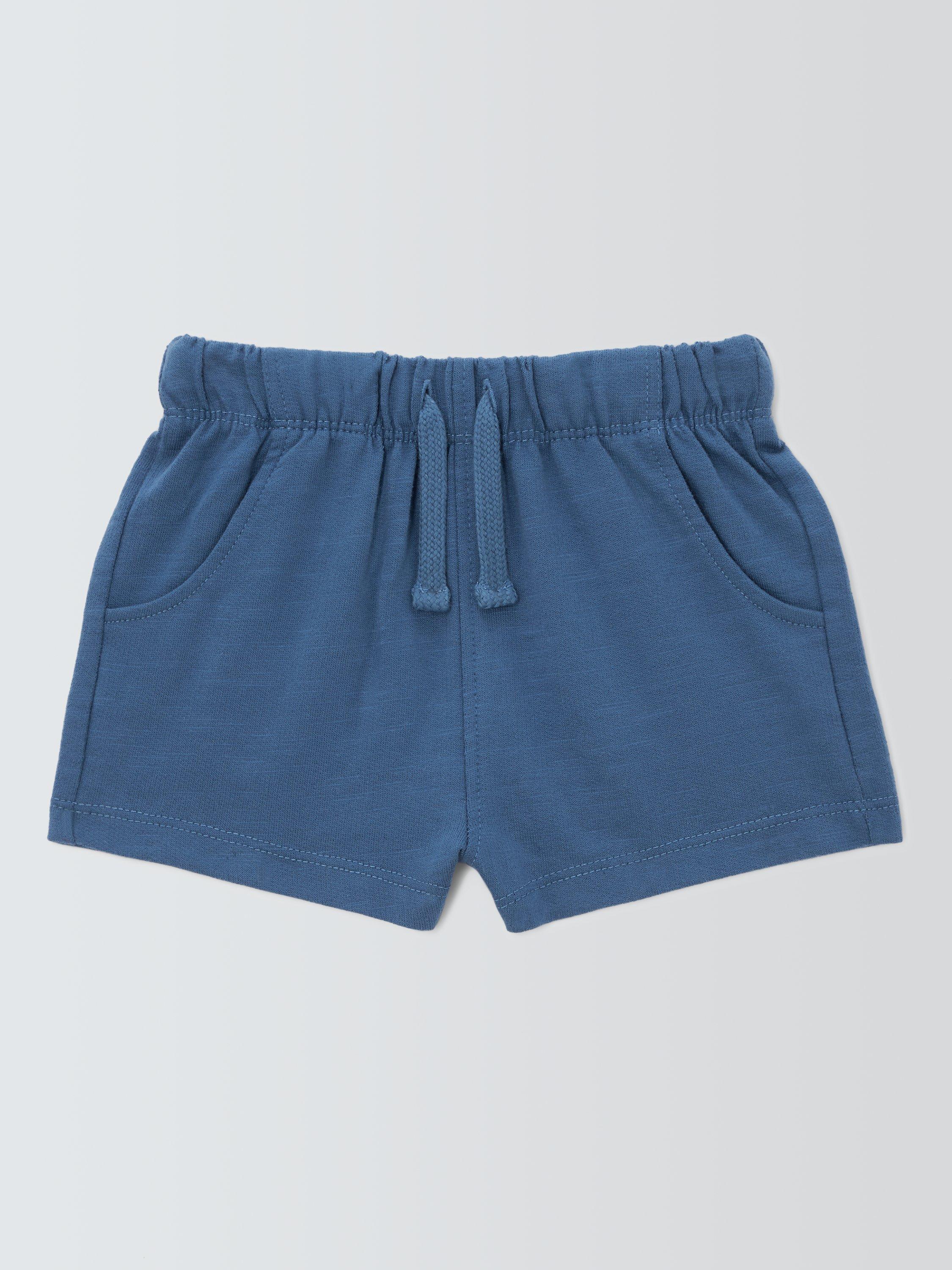 John Lewis ANYDAY Baby Sweat Shorts, Blue