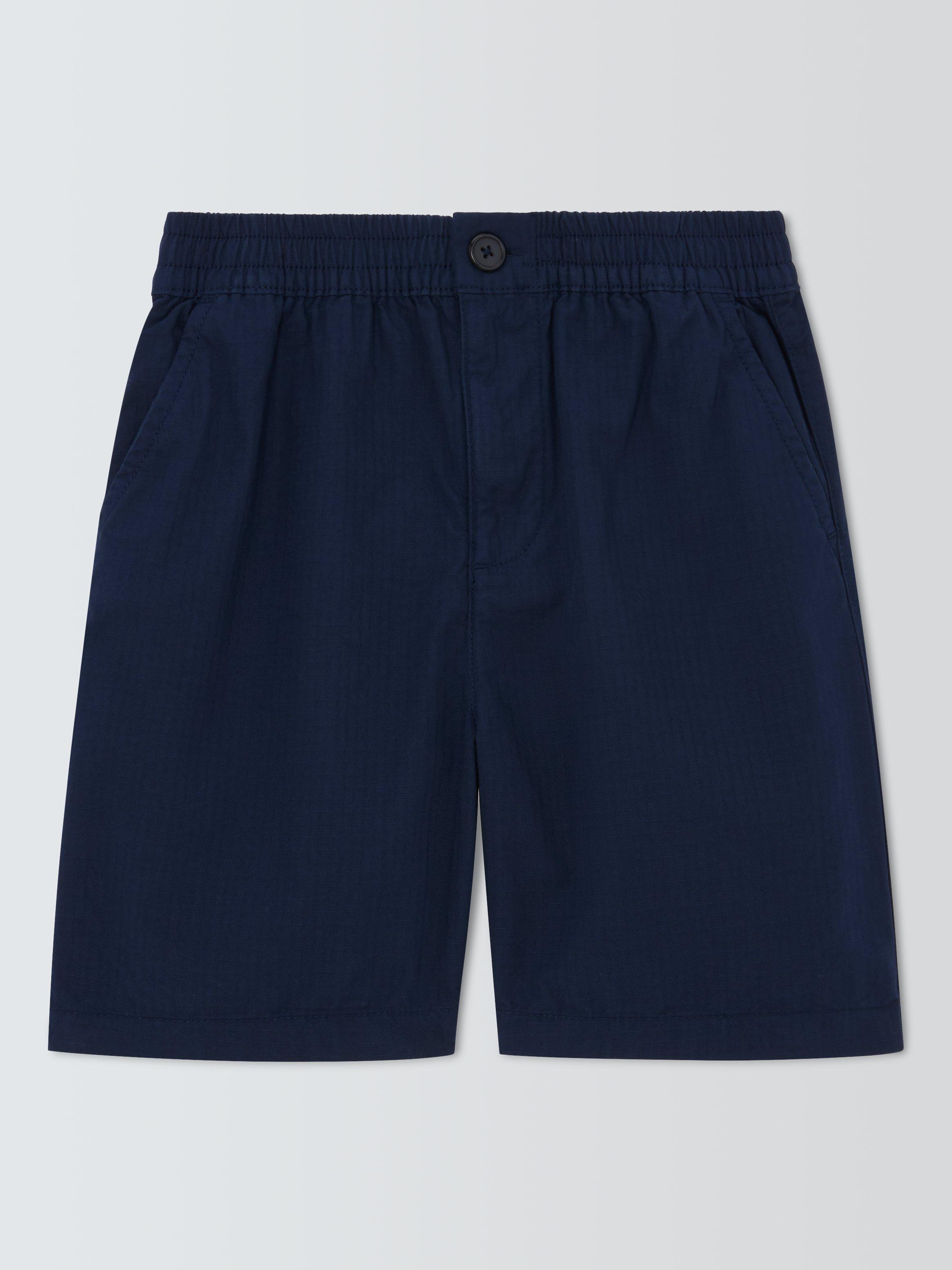 John Lewis Kids' Cotton Bermuda Shorts, Navy, 8 years