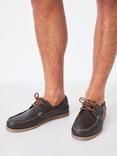 Crew Clothing Autsell Leather Deck Shoes