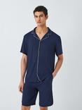 John Lewis Modal Pyjama Short Set, Blue