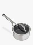 Ninja ZEROSTICK Stainless Steel Non-Stick Saucepan & Lid