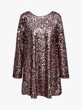 A-VIEW Sequin Mini Dress, Multi Colour