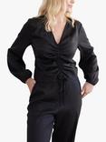 A-VIEW Enitta Long Sleeve Blouse, Black