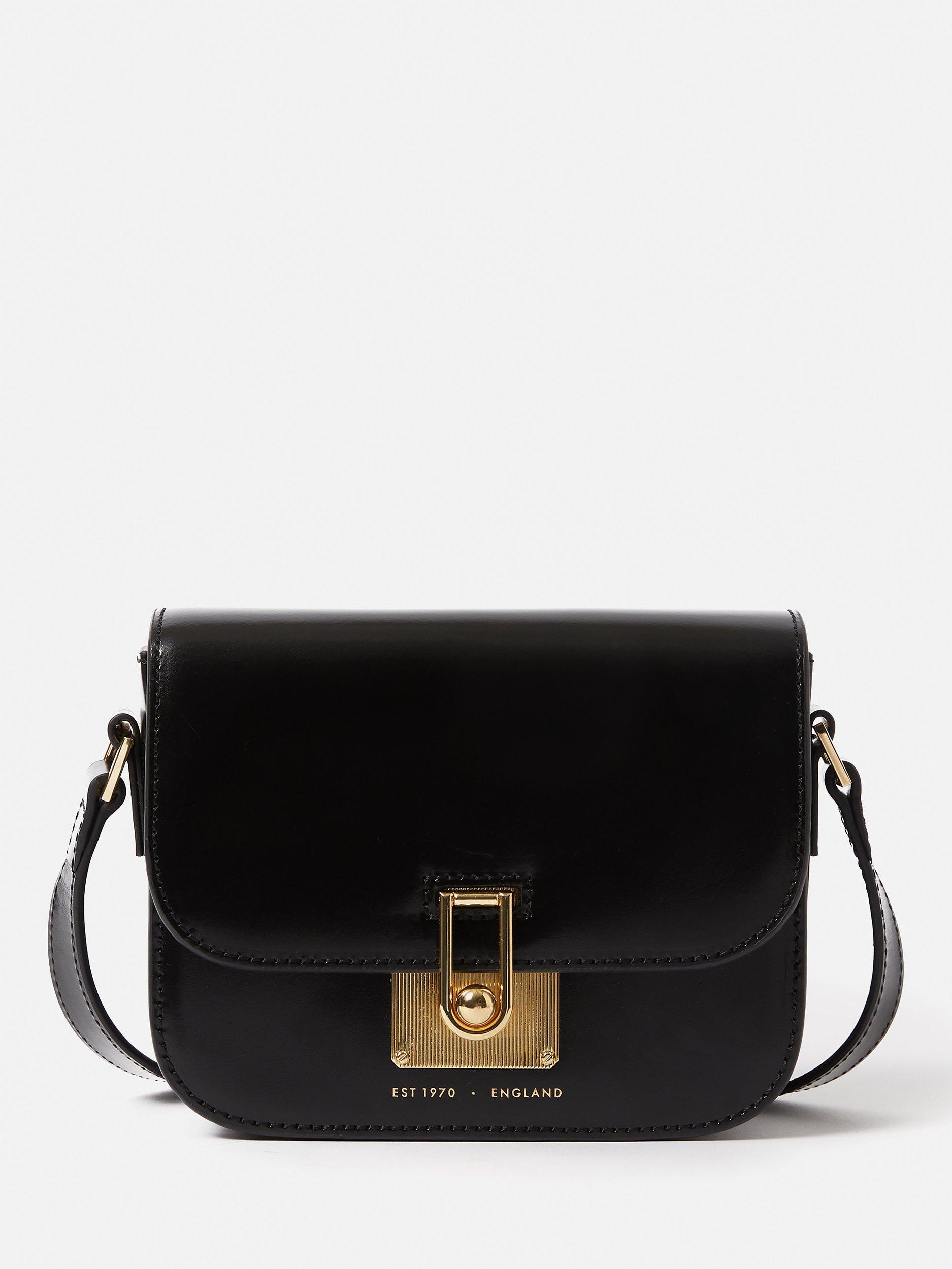 Jigsaw Large Meret Leather Crossbody Bag