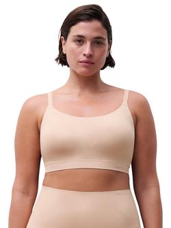 Chantelle Smooth Comfort Non Wired Support Bralette, Clay Nude