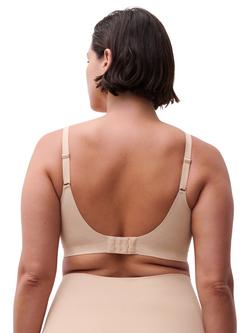 Chantelle Smooth Comfort Non Wired Support Bralette - view 2, Clay Nude