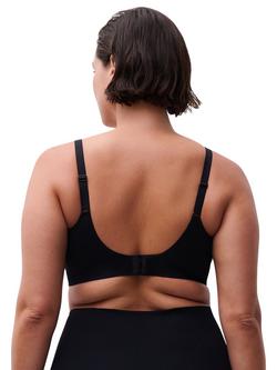 Chantelle Smooth Comfort Non Wired Support Bralette - view 2, Black