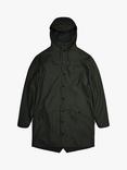 Rains Unisex Waterproof Long Rain Jacket, 03 Green