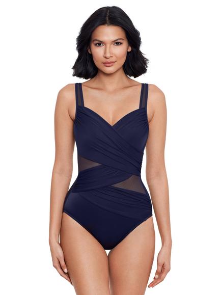 Miraclesuit Madero Network Swimsuit, Midnight, Midnight