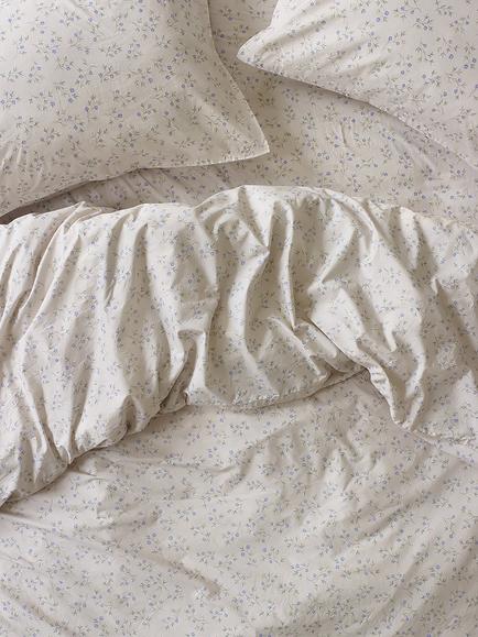 Piglet in Bed Spring Sprig Cotton Bedding, Spring Sprig