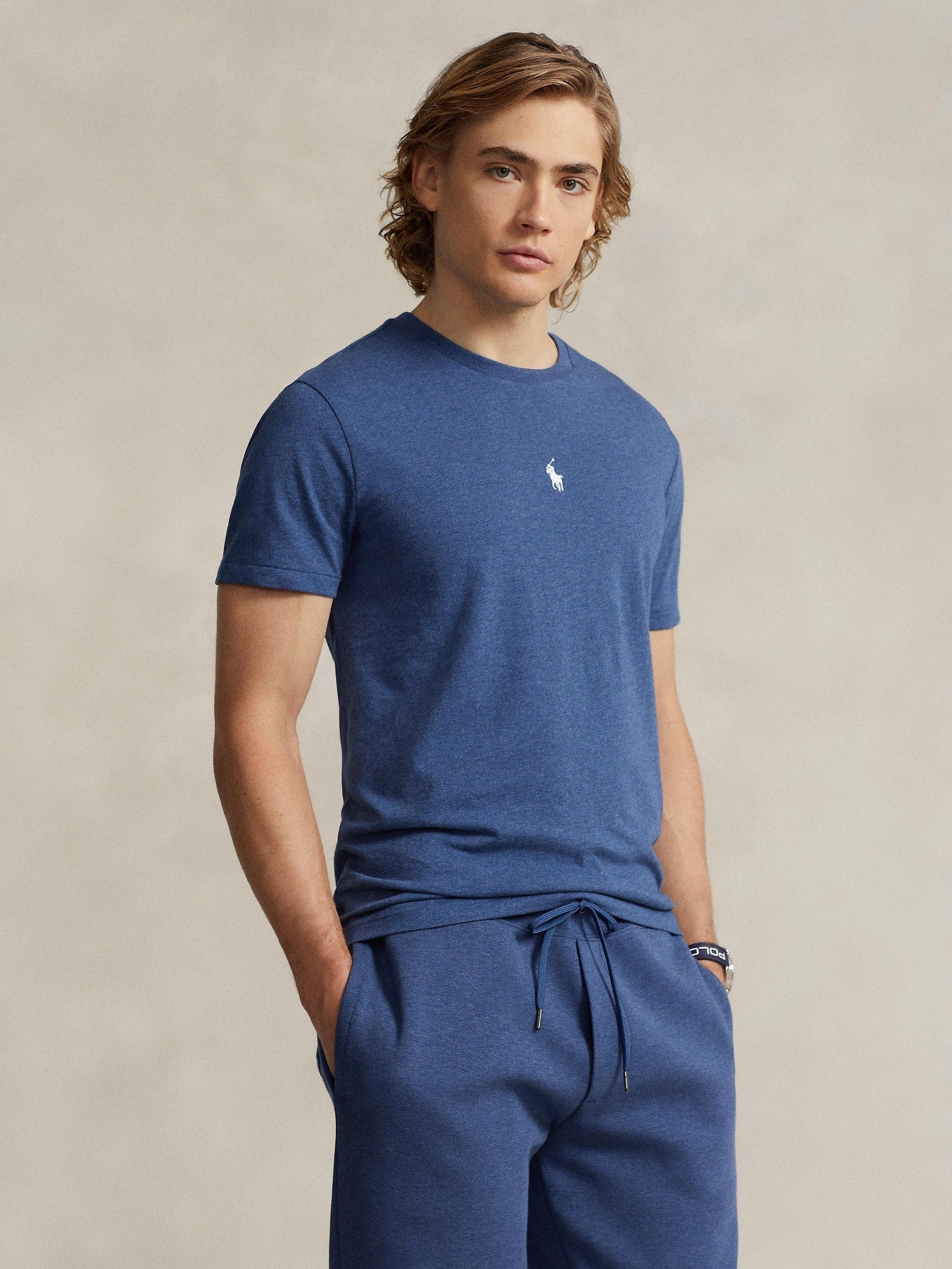 Polo Ralph Lauren Slim Fit Jersey Crew Neck T-Shirt, Isle Heather