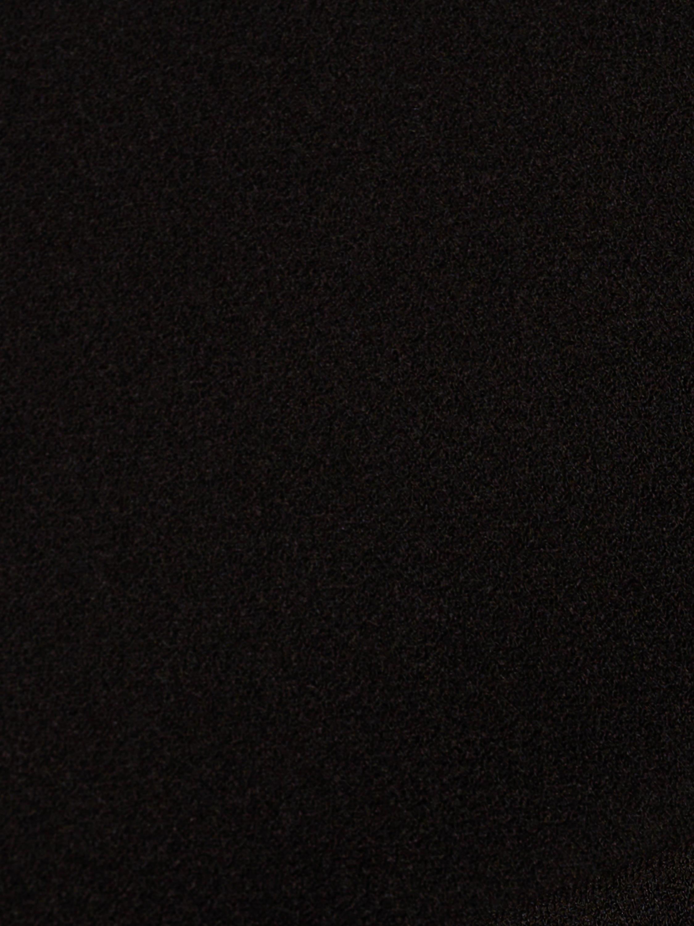 Product image 8 of 8, which shows Aidan by Adrianna Papell Lace and Stretch Crepe Mini Dress, Black, 18