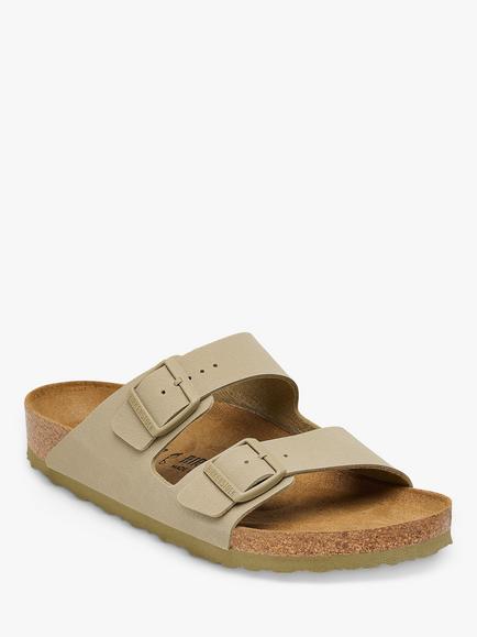 Birkenstock Arizona Birko Flor Footbed Sandals - view 2, Khaki